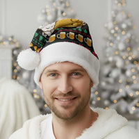 Drinker Bell Christmas Santa Hat Funny Xmas Holiday Patterns - Wonder Print Shop
