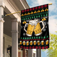 Drinker Bell Christmas Garden Flag Funny Xmas Holiday Patterns - Wonder Print Shop