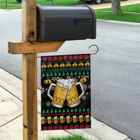 Drinker Bell Christmas Garden Flag Funny Xmas Holiday Patterns - Wonder Print Shop