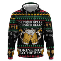 Drinker Bell Christmas Hoodie Funny Xmas Holiday Patterns - Wonder Print Shop