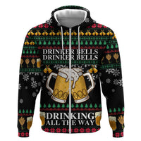 Drinker Bell Christmas Hoodie Funny Xmas Holiday Patterns - Wonder Print Shop