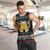 Drinker Bell Christmas Men Tank Top Funny Xmas Holiday Patterns - Wonder Print Shop