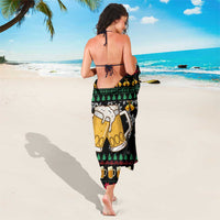 Drinker Bell Christmas Sarong Funny Xmas Holiday Patterns - Wonder Print Shop