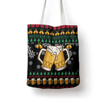 Drinker Bell Christmas Tote Bag Funny Xmas Holiday Patterns - Wonder Print Shop