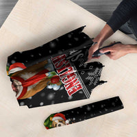 English Bulldog Show Up Christmas Umbrella Funny Xmas Holiday Patterns - Wonder Print Shop