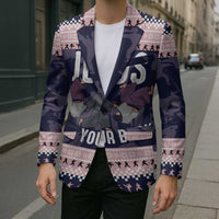 Jesus Has Your Back Jiu Jitsu Christmas Blazer Funny Xmas Holiday Patterns - Wonder Print Shop