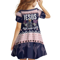 Jesus Has Your Back Jiu Jitsu Christmas Family Matching Mermaid Dress and Hawaiian Shirt Funny Xmas Holiday Patterns - Wonder Print Shop