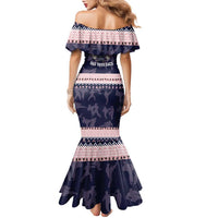 Jesus Has Your Back Jiu Jitsu Christmas Family Matching Mermaid Dress and Hawaiian Shirt Funny Xmas Holiday Patterns - Wonder Print Shop