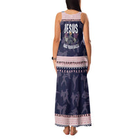Jesus Has Your Back Jiu Jitsu Christmas Family Matching Tank Maxi Dress and Hawaiian Shirt Funny Xmas Holiday Patterns - Wonder Print Shop