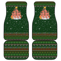Flamingo Christmas Tree Christmas Car Mats Funny Xmas Holiday Patterns - Wonder Print Shop