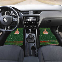 Flamingo Christmas Tree Christmas Car Mats Funny Xmas Holiday Patterns - Wonder Print Shop