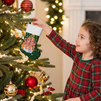 Flamingo Christmas Tree Christmas Stocking Funny Xmas Holiday Patterns - Wonder Print Shop