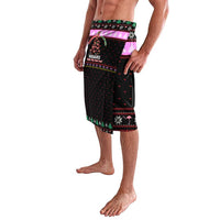 Flamingo Make Me Happy Christmas Lavalava Funny Xmas Holiday Patterns - Wonder Print Shop