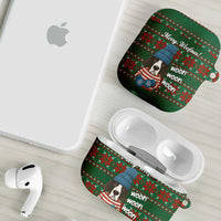 Great Dane Woofmas Christmas AirPods Case Funny Xmas Holiday Patterns - Wonder Print Shop