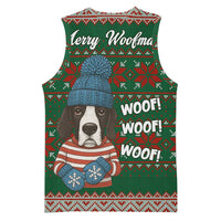 Great Dane Woofmas Christmas Basketball Jersey Funny Xmas Holiday Patterns - Wonder Print Shop