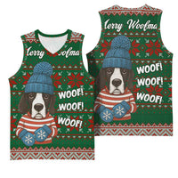 Great Dane Woofmas Christmas Basketball Jersey Funny Xmas Holiday Patterns - Wonder Print Shop