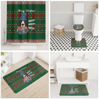 Great Dane Woofmas Christmas Bathroom Set Funny Xmas Holiday Patterns - Wonder Print Shop