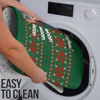 Great Dane Woofmas Christmas Bathroom Set Funny Xmas Holiday Patterns - Wonder Print Shop