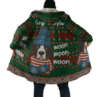 Great Dane Woofmas Christmas Cloak Funny Xmas Holiday Patterns - Wonder Print Shop