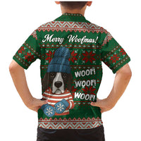 Great Dane Woofmas Christmas Family Matching Mermaid Dress and Hawaiian Shirt Funny Xmas Holiday Patterns - Wonder Print Shop