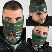 Great Dane Woofmas Christmas Neck Gaiter Funny Xmas Holiday Patterns - Wonder Print Shop