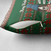 Great Dane Woofmas Christmas Pillow Cover Funny Xmas Holiday Patterns - Wonder Print Shop