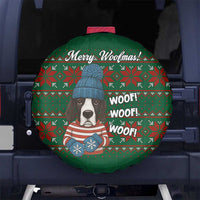 Great Dane Woofmas Christmas Spare Tire Cover Funny Xmas Holiday Patterns - Wonder Print Shop