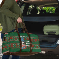 Great Dane Woofmas Christmas Travel Bag Funny Xmas Holiday Patterns - Wonder Print Shop