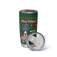 Great Dane Woofmas Christmas Tumbler Cup Funny Xmas Holiday Patterns - Wonder Print Shop