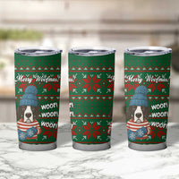 Great Dane Woofmas Christmas Tumbler Cup Funny Xmas Holiday Patterns - Wonder Print Shop