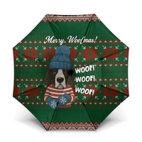 Great Dane Woofmas Christmas Umbrella Funny Xmas Holiday Patterns - Wonder Print Shop