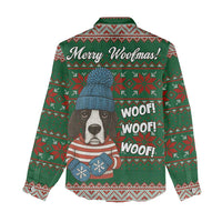Great Dane Woofmas Christmas Women Casual Shirt Funny Xmas Holiday Patterns - Wonder Print Shop