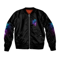 Karma Fairy Three Skulls Bomber Jacket - Wonder Print Shop