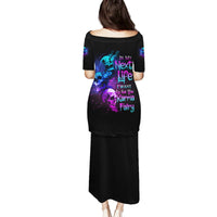 Karma Fairy Three Skulls Family Matching Puletasi Dress and Hawaiian Shirt - Wonder Print Shop