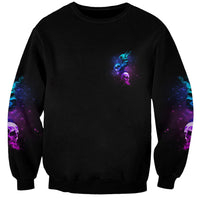 Karma Fairy Three Skulls Sweatshirt - Wonder Print Shop
