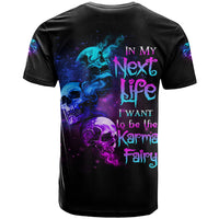 Karma Fairy Three Skulls T Shirt - Wonder Print Shop