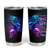 Karma Fairy Three Skulls Tumbler Cup - Wonder Print Shop