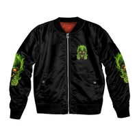 I Can't Go To Hell Reaper Skull Bomber Jacket - Wonder Print Shop
