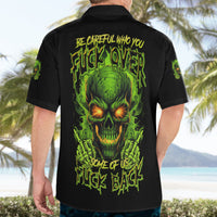 I Can't Go To Hell Reaper Skull Hawaiian Shirt - Wonder Print Shop