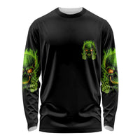 I Can't Go To Hell Reaper Skull Long Sleeve Shirt - Wonder Print Shop