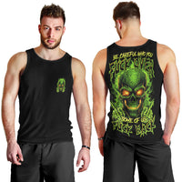 I Can't Go To Hell Reaper Skull Men Tank Top - Wonder Print Shop