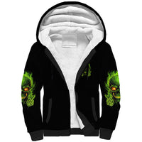 I Can't Go To Hell Reaper Skull Sherpa Hoodie - Wonder Print Shop