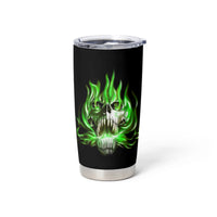 9 Of 10 Voices In My Head Fire Skull Tumbler Cup - Wonder Print Shop