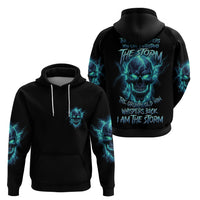 I Am The Storm Grumpy Old Man Hoodie - Wonder Print Shop