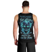 I Am The Storm Grumpy Old Man Men Tank Top - Wonder Print Shop