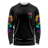 Karma Fairy Rose Smoke Skull Long Sleeve Shirt - Wonder Print Shop