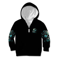 Fresh Out Of F Skull Rose Kid Hoodie - Wonder Print Shop