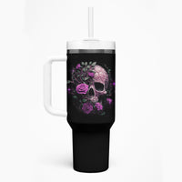 I Am The Storm Rose Tumbler With Handle - Wonder Print Shop