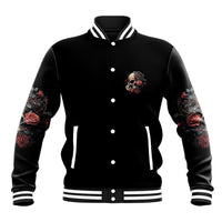 Next Time My Name Comes Out Rose Baseball Jacket - Wonder Print Shop