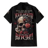 Next Time My Name Comes Out Rose Family Matching Mermaid Dress and Hawaiian Shirt - Wonder Print Shop